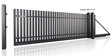 Freitragendes elektrisches Schiebetor Modell Classic